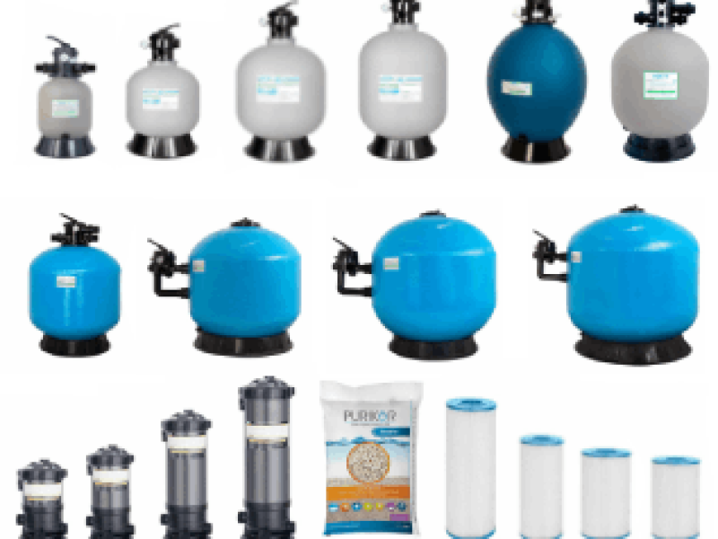 Equipos y accesorios para piscina, spa y fuentes