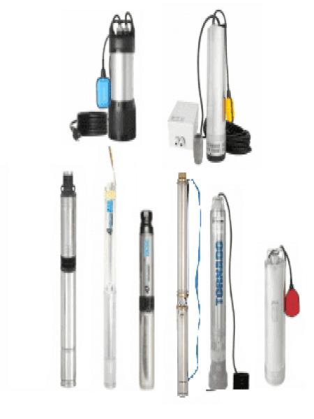 Equipos y accesorios sumergibles